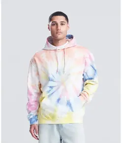 Felpa con cappuccio tie-dye JustHoods