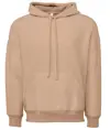 Felpa con cappuccio unisex in pile scamosciato Bella Canvas