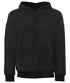 Felpa con cappuccio unisex in pile scamosciato Bella Canvas