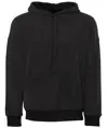 Felpa con cappuccio unisex in pile scamosciato Bella Canvas