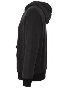 Felpa con cappuccio unisex in pile scamosciato Bella Canvas