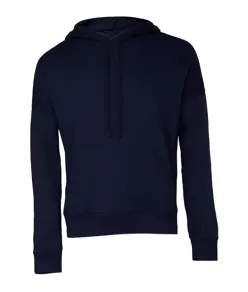 Felpa con cappuccio unisex in pile spugnato pullover DTM Bella Canvas