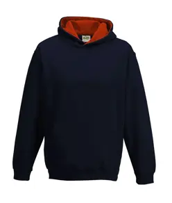 Felpa con cappuccio varsity bambino JustHoods