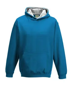 Felpa con cappuccio varsity bambino JustHoods