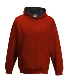 Felpa con cappuccio varsity bambino JustHoods