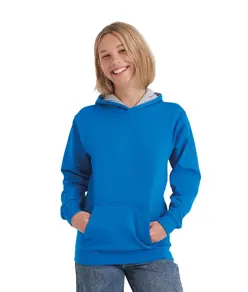 Felpa con cappuccio varsity bambino JustHoods