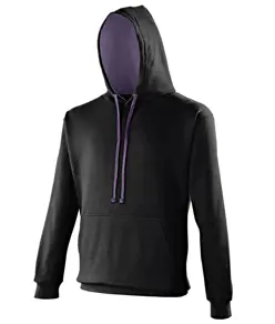 Felpa con cappuccio Varsity JustHoods