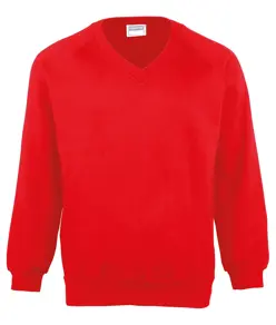 Felpa con scollo a V bambino Coloursure™ Maddins