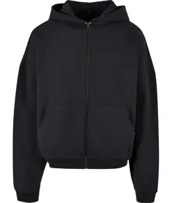 Felpa con zip anni '90 Build Your Brand