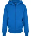 Felpa con zip basic biologica da bambino Build Your Brand