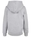 Felpa con zip basic biologica da bambino Build Your Brand