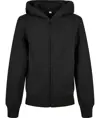 Felpa con zip basic biologica da bambino Build Your Brand