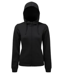Felpa con zip intera e cappuccio spun dyed TriDri® da donna TriDri