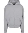 Felpa con zip ultra pesante Build Your Brand