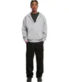 Felpa con zip ultra pesante Build Your Brand