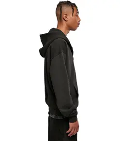 Felpa con zip ultra pesante Build Your Brand
