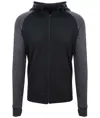 Felpa Cool con cappuccio e zip a contrasto AWDis Just Cool