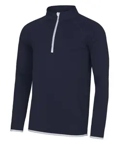 Felpa Cool con zip a ½ AWDis Just Cool