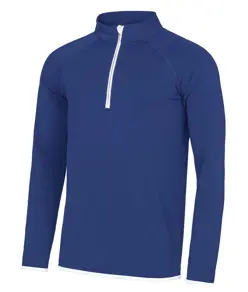 Felpa Cool con zip a ½ AWDis Just Cool