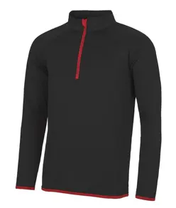 Felpa Cool con zip a ½ AWDis Just Cool