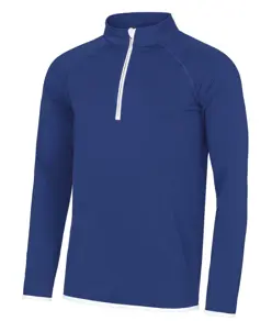 Felpa Cool con zip a ½ AWDis Just Cool