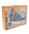 Felpa coperta riscaldata stile eschimese Ribbon