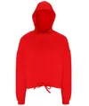 Felpa corta oversize con cappuccio donna TriDri® TriDri