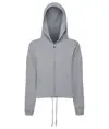 Felpa corta oversize full-zip riciclata TriDri® donna TriDri