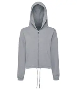 Felpa corta oversize full-zip riciclata TriDri® donna TriDri