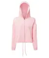 Felpa corta oversize full-zip riciclata TriDri® donna TriDri