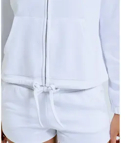 Felpa corta oversize full-zip riciclata TriDri® donna TriDri