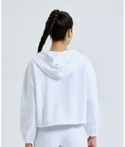 Felpa corta oversize full-zip riciclata TriDri® donna TriDri