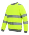 Felpa girocollo alta visibilità Pro a contrasto Regatta High Visibility