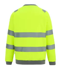 Felpa girocollo alta visibilità Pro a contrasto Regatta High Visibility