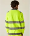 Felpa girocollo alta visibilità Pro a contrasto Regatta High Visibility