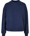 Felpa girocollo oversize donna Build Your Brand