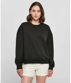 Felpa girocollo oversize donna Build Your Brand