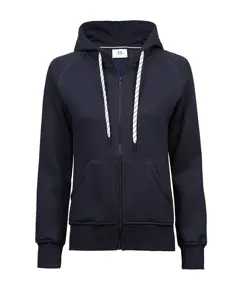 Felpa moda con cappuccio e zip intera donna (5436) Tee Jays