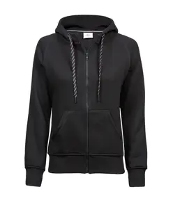 Felpa moda con cappuccio e zip intera donna (5436) Tee Jays