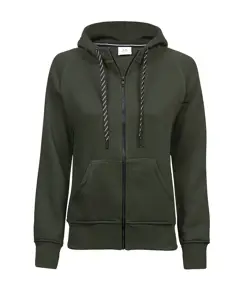 Felpa moda con cappuccio e zip intera donna (5436) Tee Jays