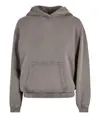 Felpa oversize con cappuccio effetto candeggiato donna Build Your Brand