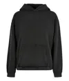 Felpa oversize con cappuccio effetto candeggiato donna Build Your Brand