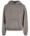 Felpa oversize con cappuccio effetto candeggiato donna Build Your Brand