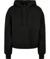 Felpa oversize con cappuccio in cotone biologico donna Build Your Brand