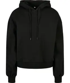 Felpa oversize con cappuccio in cotone biologico donna Build Your Brand