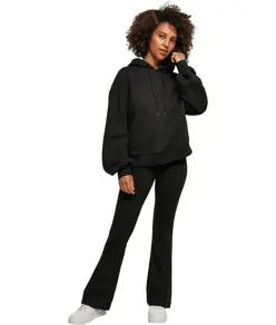 Felpa oversize con cappuccio in cotone biologico donna Build Your Brand