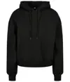 Felpa oversize con cappuccio in cotone biologico donna Build Your Brand