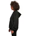 Felpa oversize con cappuccio in cotone biologico donna Build Your Brand
