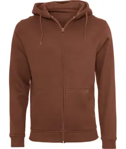 Felpa pesante con cappuccio e zip Build Your Brand