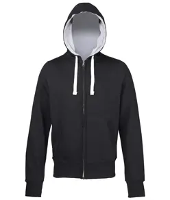 Felpa pesante con cappuccio e zip JustHoods